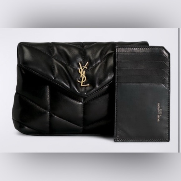 YSL Lou Puffy Pouch Bag - Picture 1 of 10